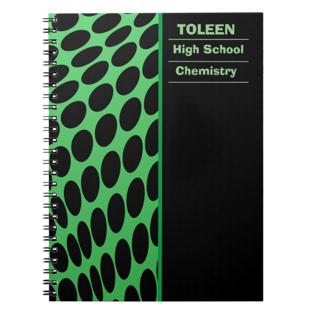 Personalized Colorful Pattern                  Notebook (Front)