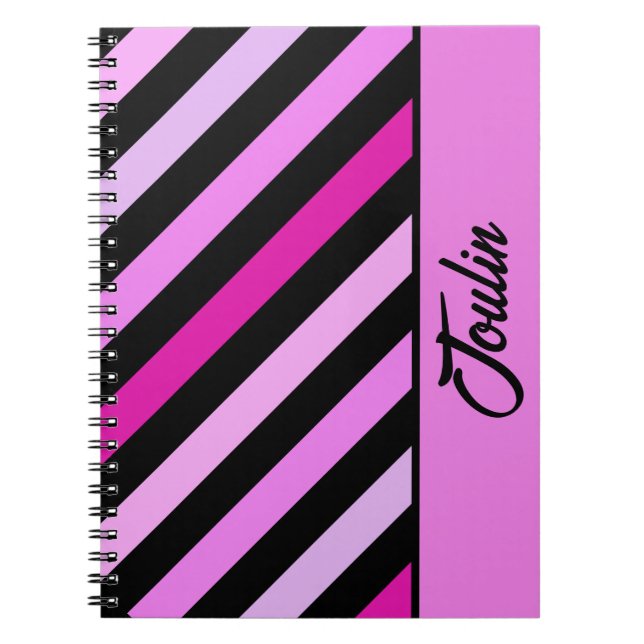 Personalized Colorful Pattern                  Notebook (Front)