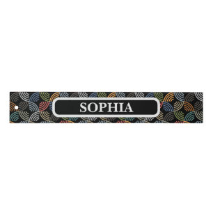 Personalized Colorful Pattern Ruler