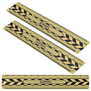 Personalized Colorful Pattern Ruler