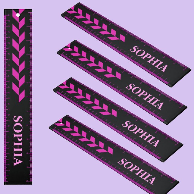 Personalized Colorful Pattern Ruler (Creator Uploaded)