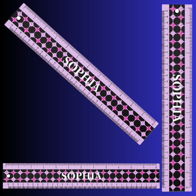 Personalized Colorful Pattern Ruler (Creator Uploaded)