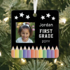 Personalized Colorful Photo First Grade Keepsake
