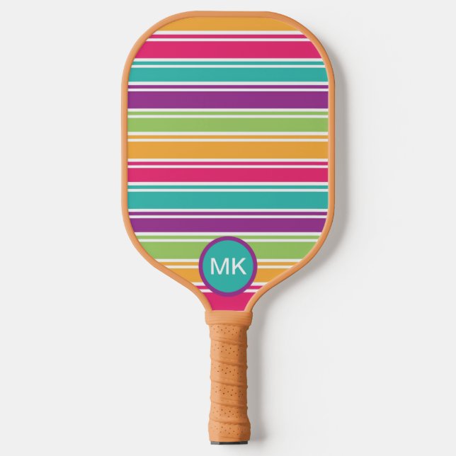 Personalized Colorful Pickleball Paddle (Front)