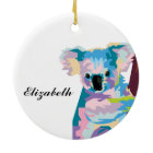Personalized Colorful Pop Art Koala