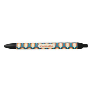 Personalized Colorful Retro Arch Rainbow Pattern   Pen
