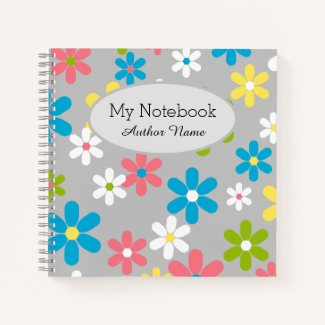 Personalized Colorful Spring Floral Art Pattern