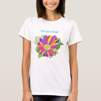 Personalized, Colorful Sunflower Autograph Shirts