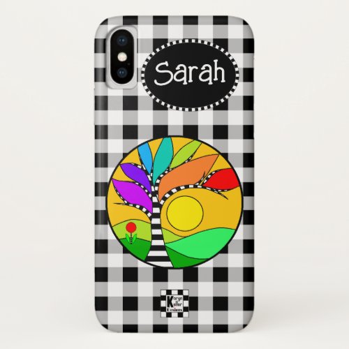 Personalized Colorful Tree iPhone  iPad case