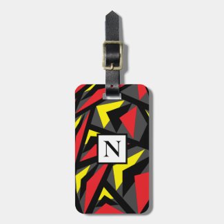 Personalized Colorful Triangle Stripes Pattern