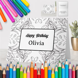 Personalized Coloring Greeting Card (44)