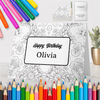 Personalized Coloring Greeting Card (45)