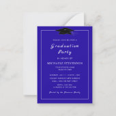 Personalized Colors QR Code Graduation Invitation | Zazzle