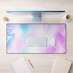 Personalized colourful holographic desk mat