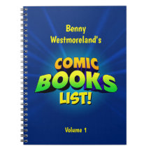 Personalized Comic Book List