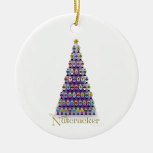 Personalized Commemorative Nutcracker Ceramic Ornament