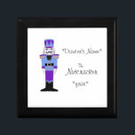 Personalized Commemorative Nutcracker Jewelry Gift Box<br><div class="desc">Celebrate your dancer's Nutcracker performance with this commemorative keepsake jewelry box</div>