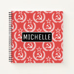 Personalized Commie Notebook at Zazzle