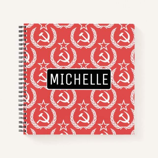 Personalized Commie Notebook (Front)