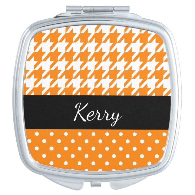 Personalized Compact Mirror - Bridesmaids Gift (Front)