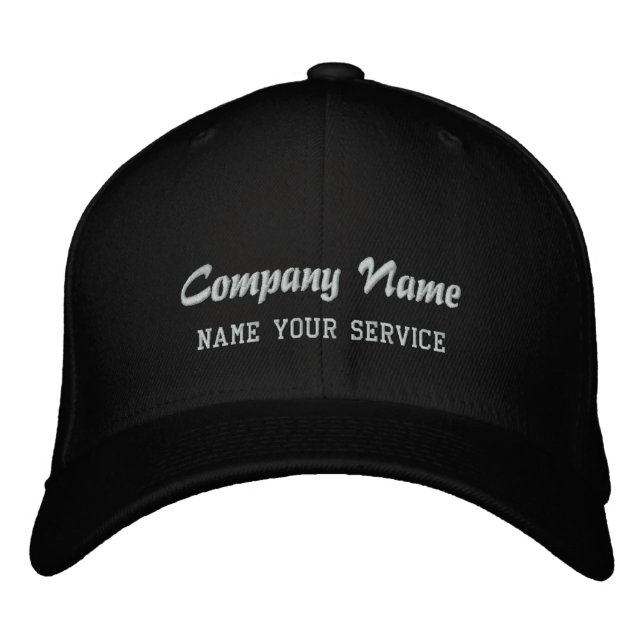 Personalized Company Basic Flexfit Wool Cap (Front)