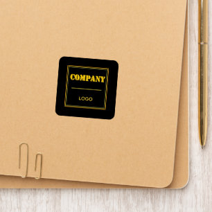 Personalized Company Black Modern Custom Business Patch