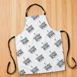 Personalized Company Branded Custom Minimalist  Apron<br><div class="desc">Add a polished touch to your culinary space or event with this Personalized Company Branded Custom Minimalist Apron, designed to feature your logo or business name in a sleek, modern format. Ideal for restaurants, cafes, cooking classes, team-building events, or branded giveaways, this apron is both stylish and functional. Made from...</div>