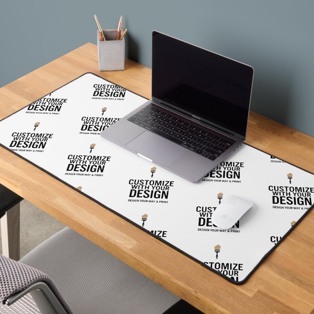Personalized Company Branded Custom Minimalist  Desk Mat (Creator Uploaded)