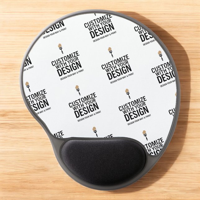 Personalized Company Branded Custom Minimalist  Gel Mouse Pad (Creator Uploaded)