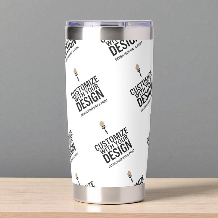 Personalized Company Branded Custom Minimalist Insulated Tumbler