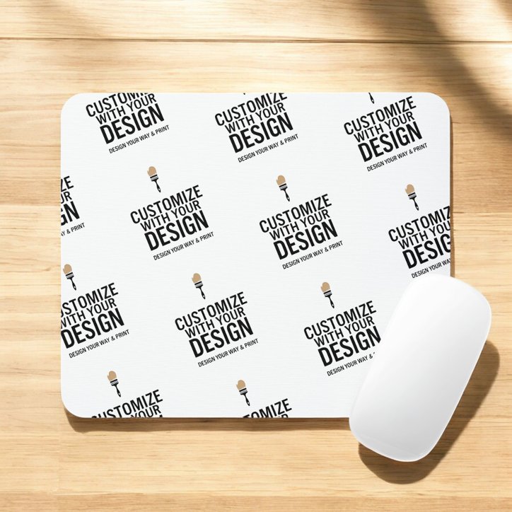 Personalized Company Branded Custom Minimalist Mouse Pad