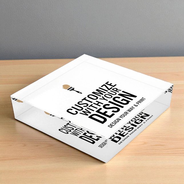 Personalized Company Branded Custom Minimalist  Paperweight (Creator Uploaded)