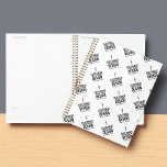 Personalized Company Branded Custom Minimalist  Planner<br><div class="desc">Stay organized in style with this Personalized Company Branded Custom Minimalist Planner, designed to feature your logo or business name in a clean, modern format. Perfect for employee onboarding, client appreciation gifts, conferences, or executive swag, this planner offers a refined way to keep track of goals, schedules, and to-dos. With...</div>
