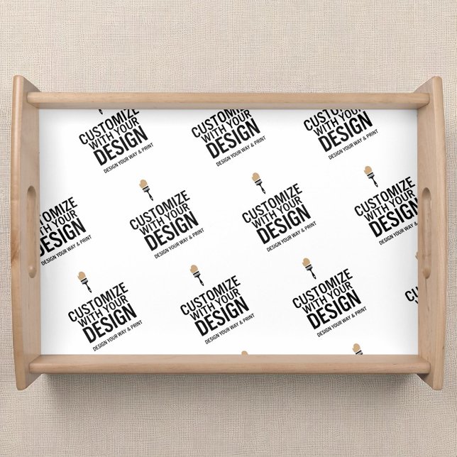 Personalized Company Branded Custom Minimalist  Serving Tray (Creator Uploaded)