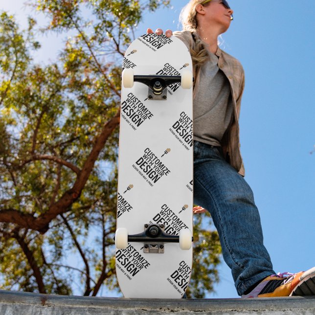 Personalized Company Branded Custom Minimalist  Skateboard (Creator Uploaded)