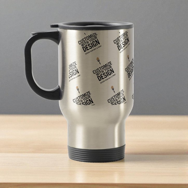 Personalized Company Branded Custom Minimalist Travel Mug
