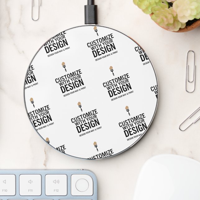 Personalized Company Branded Custom Minimalist  Wireless Charger (Creator Uploaded)