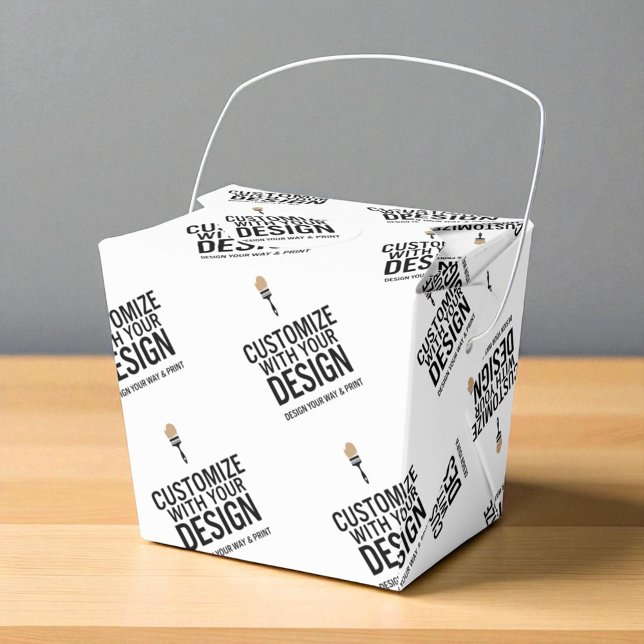 Personalized Company Branded Custom Take Out  Favor Boxes (Creator Uploaded)