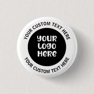 Personalized Company Branding Promotional Button