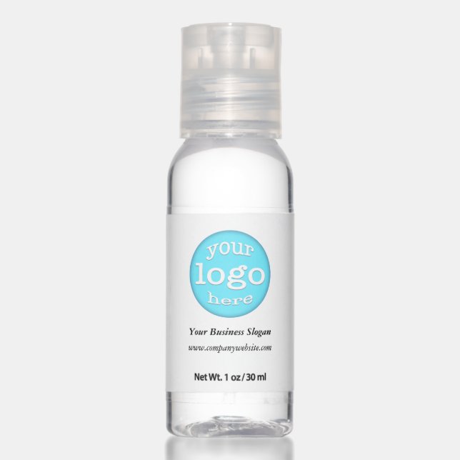 Personalized Company Business Logo Employee Office Hand Sanitizer (Front)