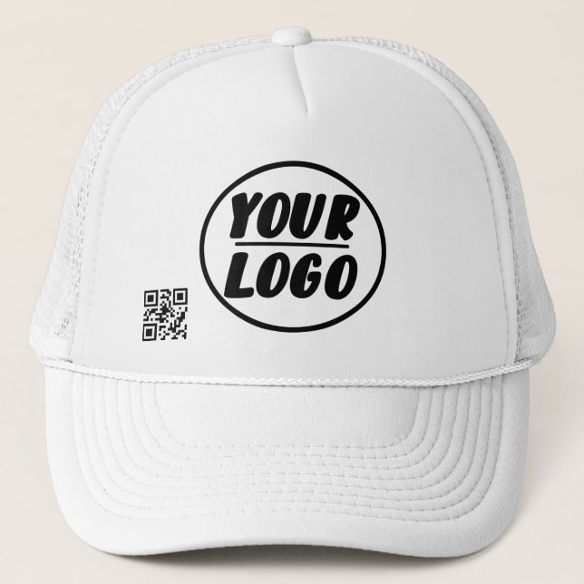 Personalized Company Business Logo Trucker Hat (Front)