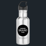 Personalized Company Logo 18 oz Water Bottle<br><div class="desc">Feel free to personalize and customize this 18 oz Logo Water Bottle . Edit options are available.</div>