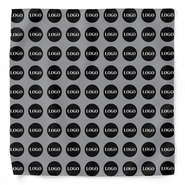 Personalized Company Logo Bandana – Add Your Photo (Front)