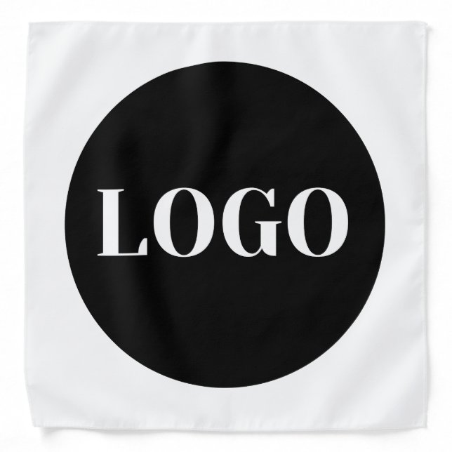 Personalized Company Logo Bandana – Add Your Photo (Front)