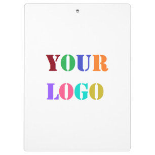 Personalized Company Logo Business Clipboard