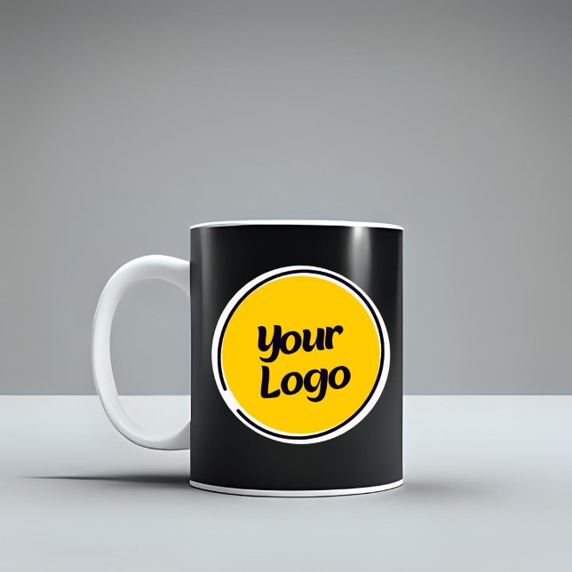 Personalized Company Logo  | Custom Business Gift  Coffee Mug (Creator Uploaded)