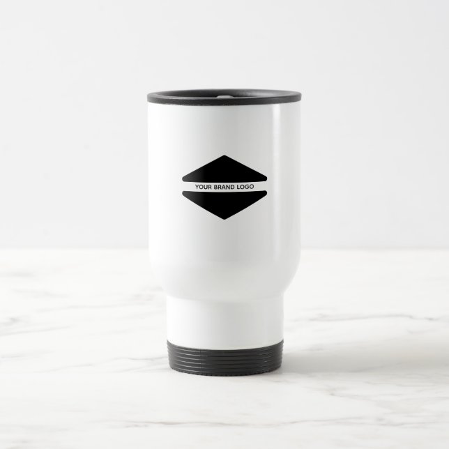 Personalized Company Logo Custom Travel Branding Mug (Center)