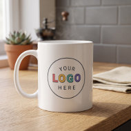 Personalized Company Logo Design Coffee Mug