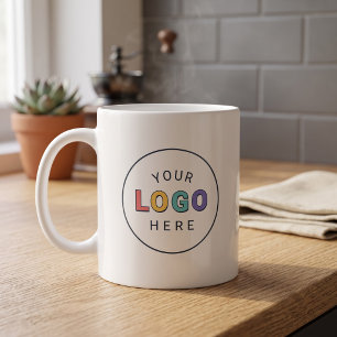 Personalized Company Logo Design Coffee Mug
