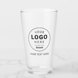 Personalized Company Logo Design Glass